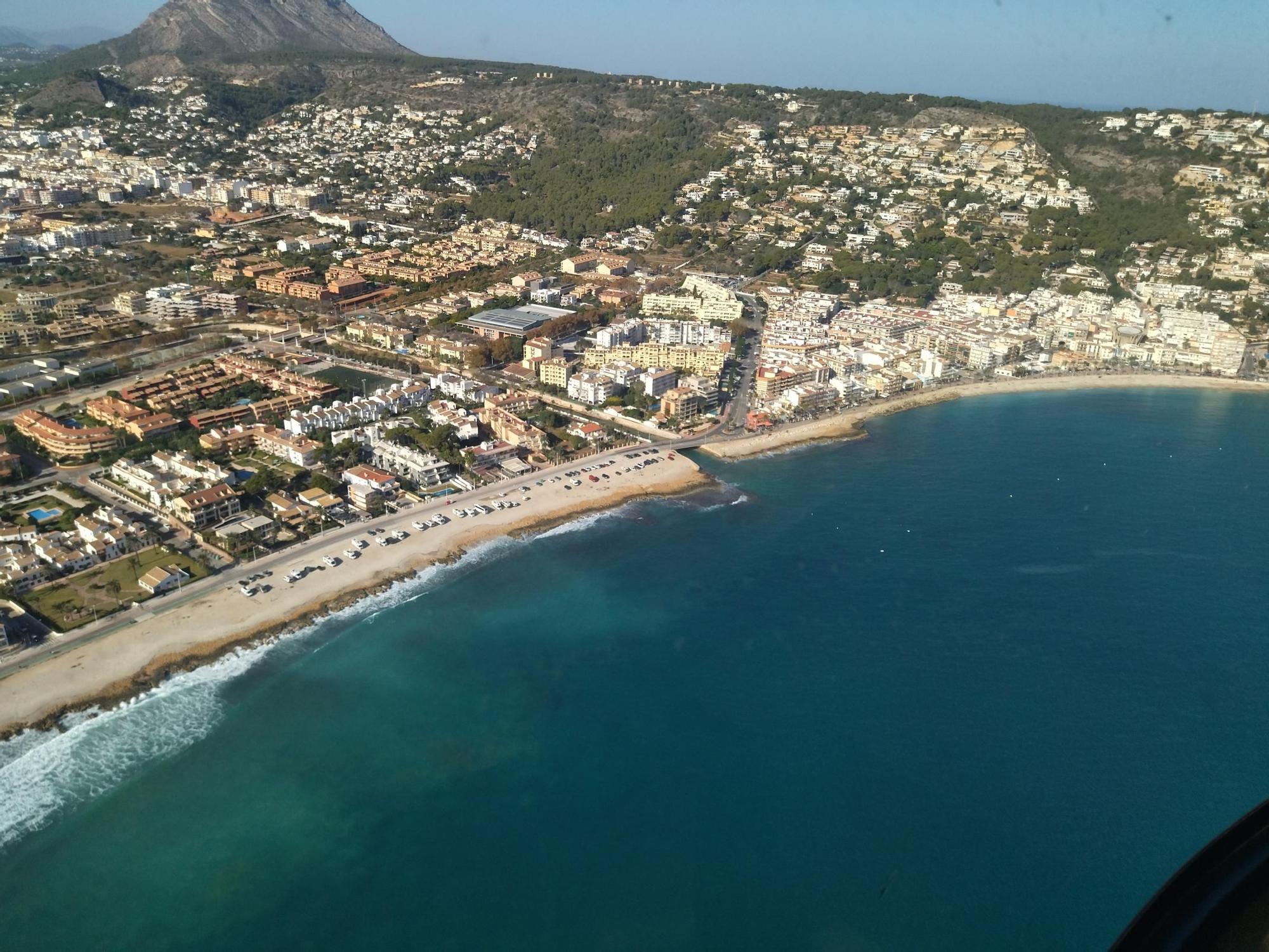 Xàbia, al vuelo