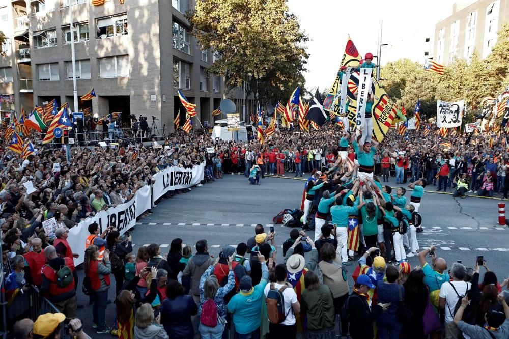 El independentismo se manifiesta en Barcelona