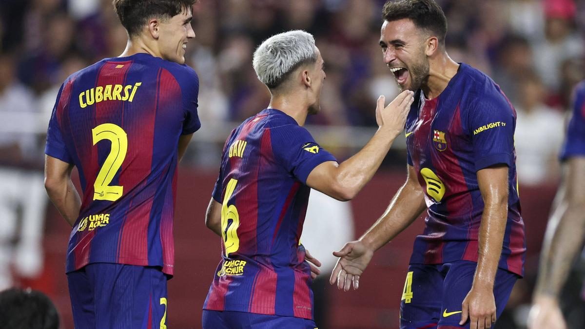 Y el primer gol es para... ¡Eric García!