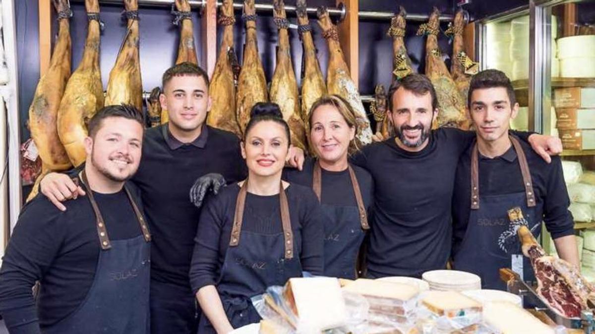 Charcutería Solaz, en el Mercado Central.