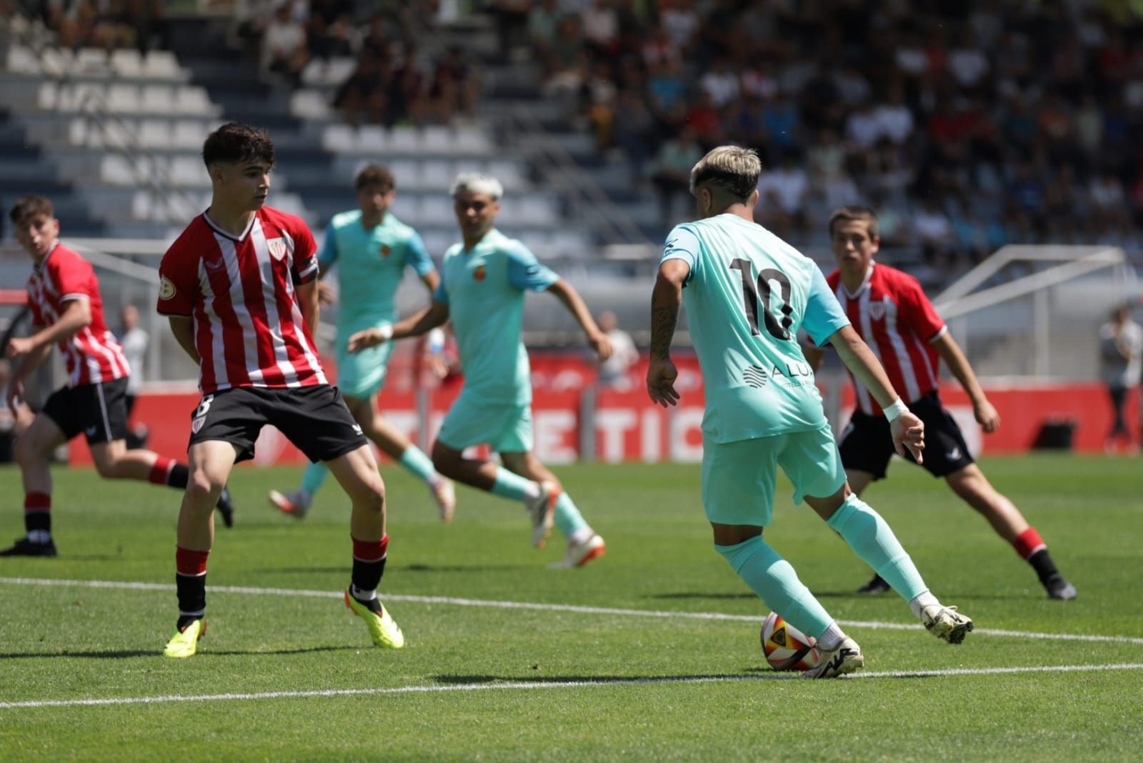 Athletic-RCD Mallorca: ida de cuartos de la Copa de Campeones juvenil