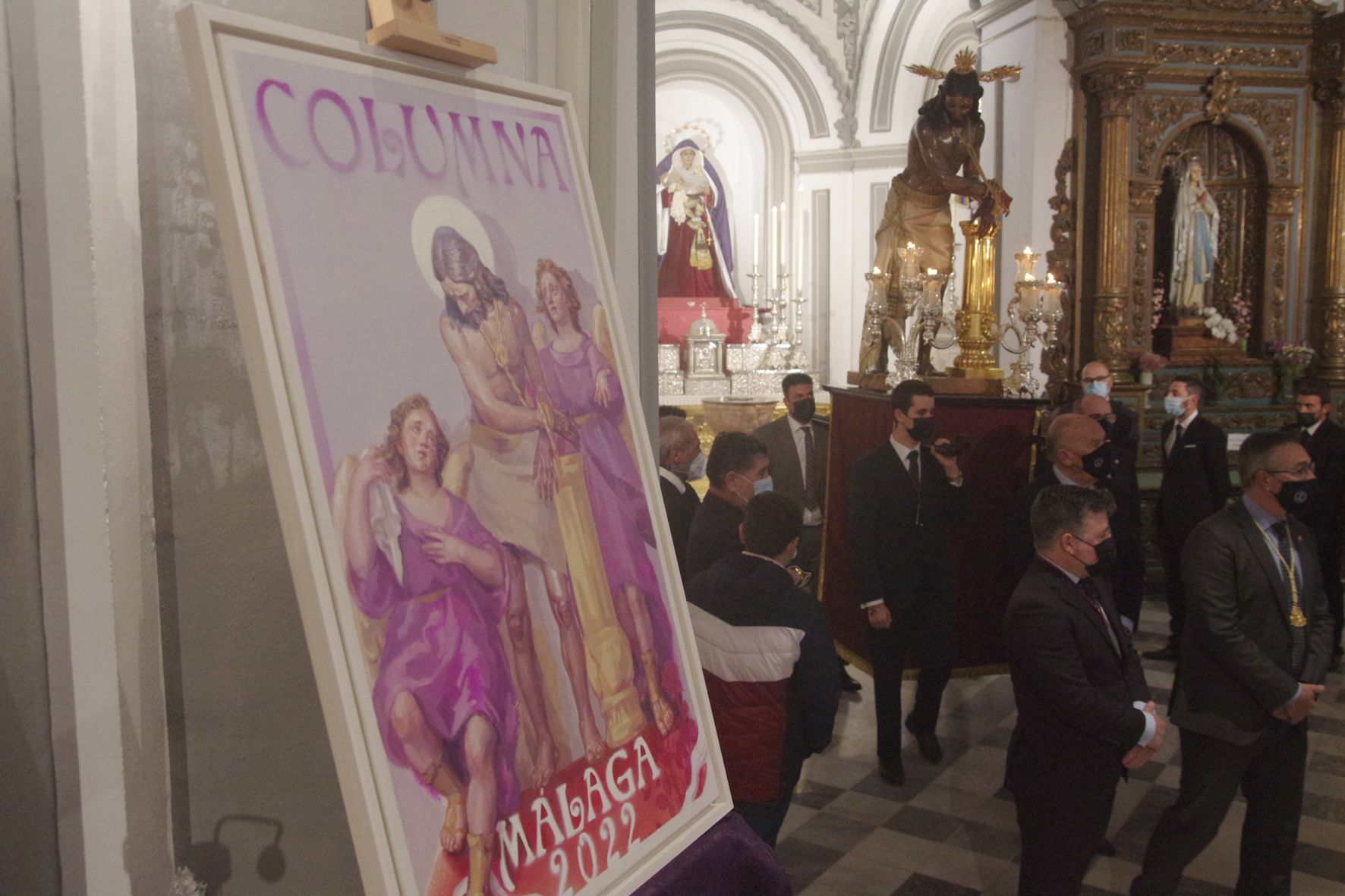 Vía crucis claustral de la hermandad de la Columna