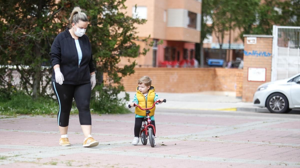 Los niños y niñas vuelven a las calles de Zaragoza