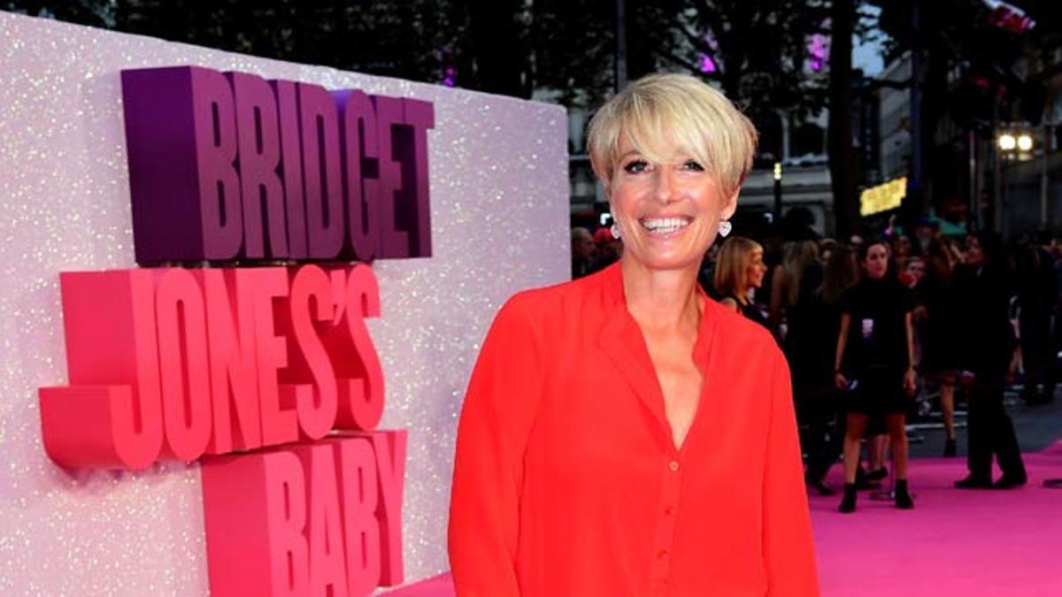 Emma Thompson en la première de Bridget Jones's Baby en Londres.