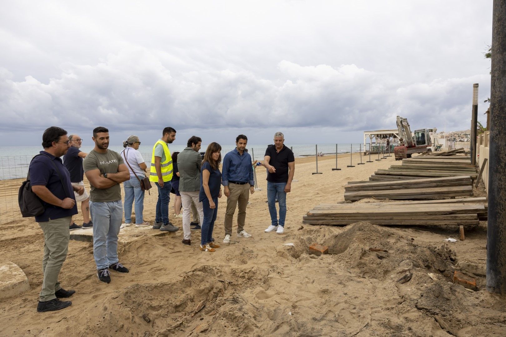 Inicio de las obras de renovación de la senda peatonal de La Mata con un presupuesto de casi 4 millones de euros