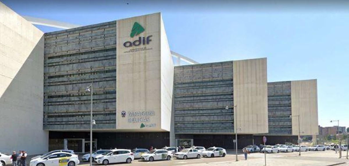 Vestíbulo de llegadas de la estación Delicias de Zaragoza, donde irá el control de tráfico de Adif.