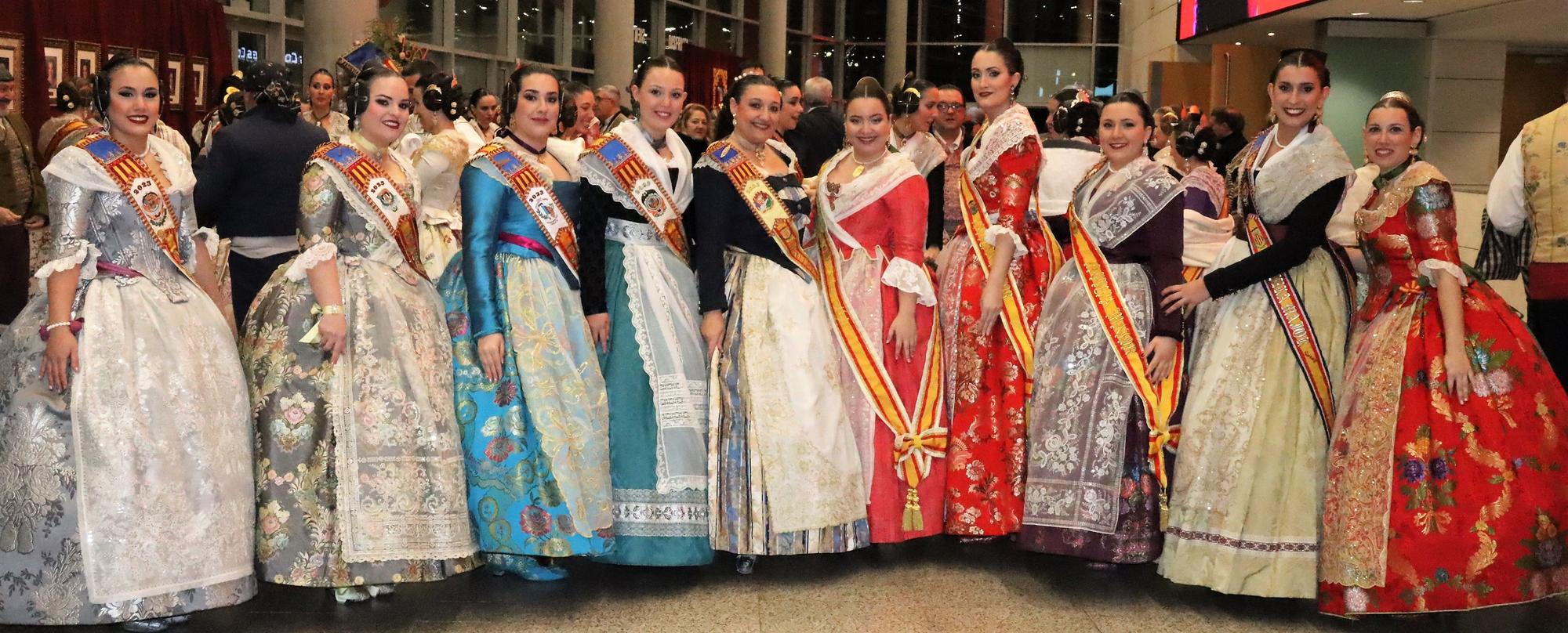 La "alfombra roja" de la exaltación de la Fallera Mayor 2023