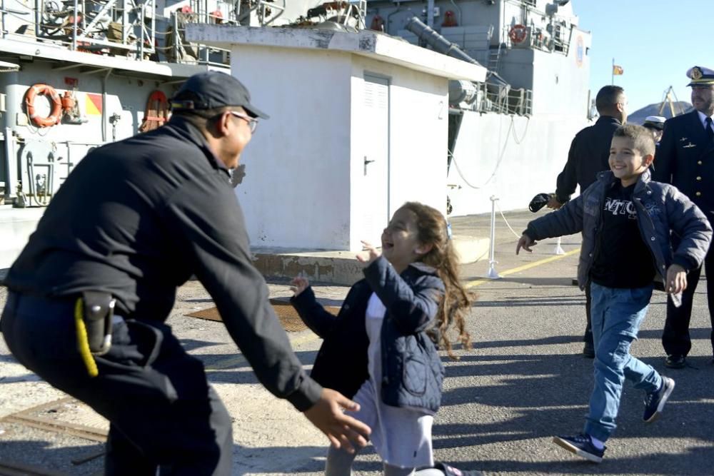 Los militares regresan a casa por Navidad