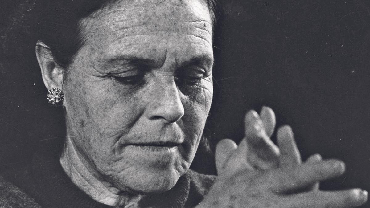 María Zamorano ‘La Talegona’ fue premiada en el Concurso Nacional de Arte Flamenco de Córdoba en 1965.
