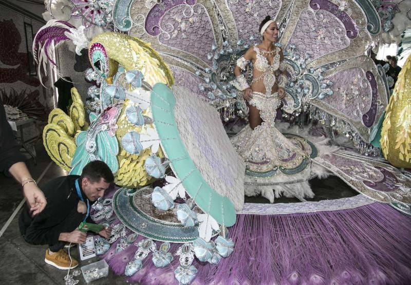 Backstage de la Gala de la Reina del Carnaval