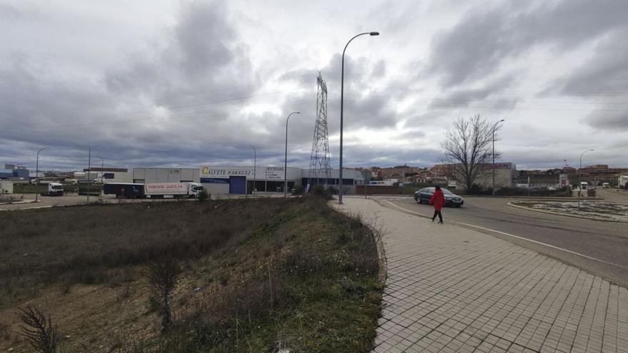 Conexión de la carretera de San Cristóbal con el Benavente II, una de las zonas de actuación.