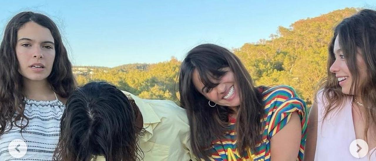 La actriz Macarena García y sus La actriz Macarena García y sus