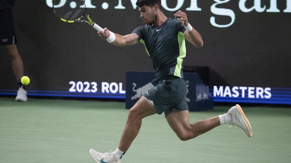 Alcaraz vence en la segunda ronda al francés Barrere por 6-2 y 7-5