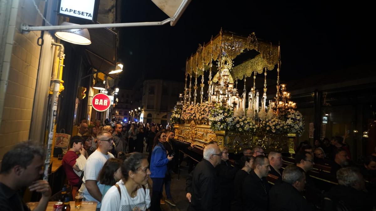 Procesión de la Dolorosa del Grao en la Semana Santa Marinera de València