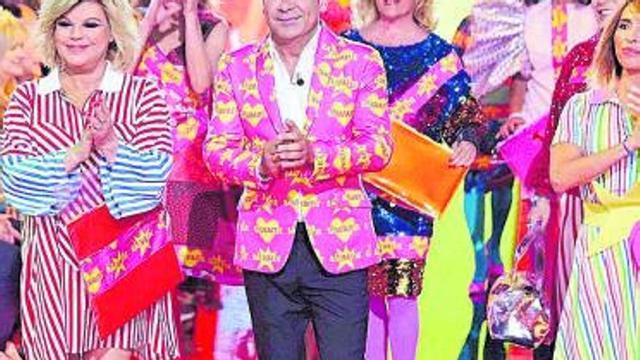 Jorge Javier Vázquez i els seus col·laboradors a «Sálvame». | MEDIASET