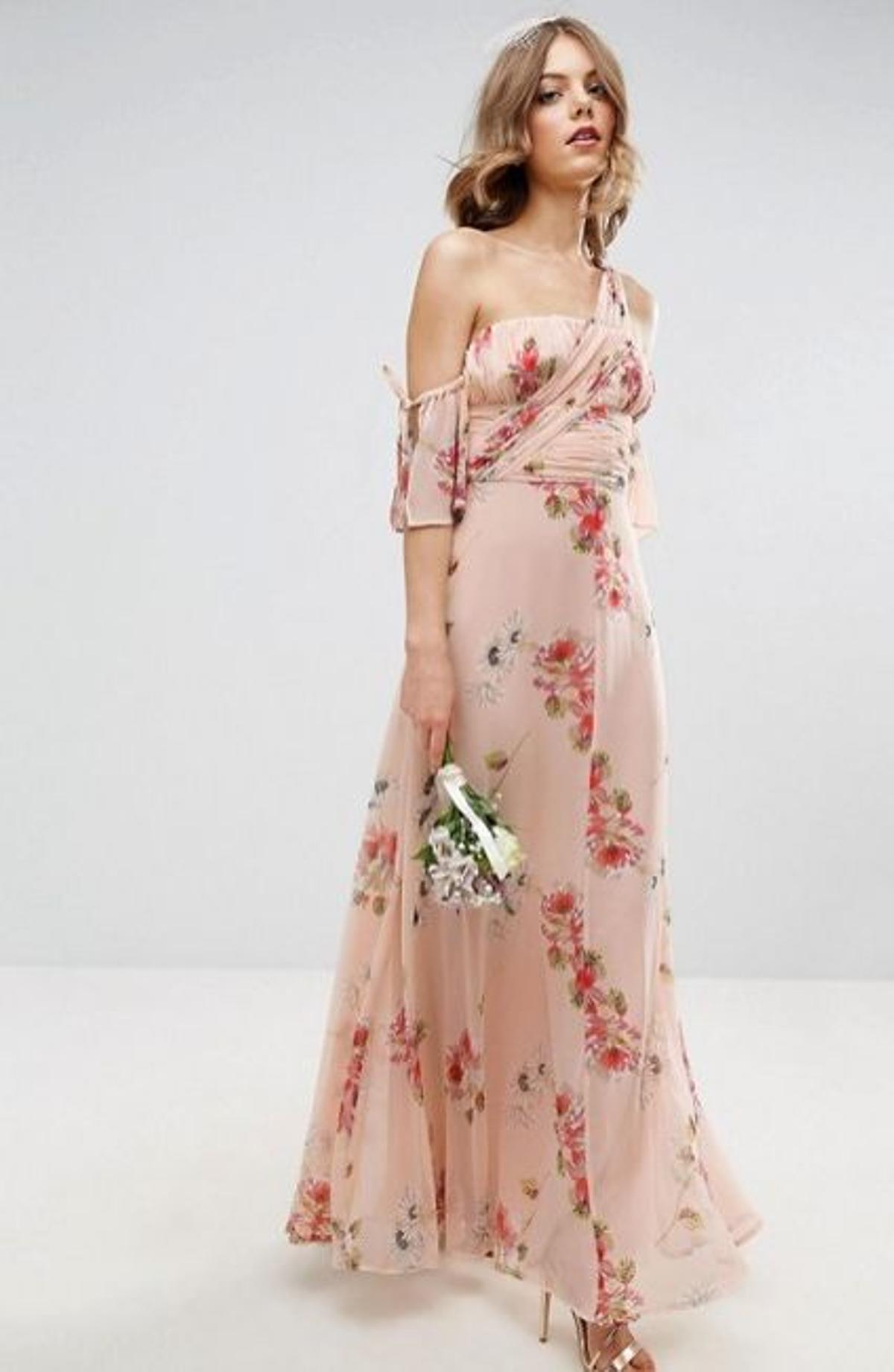 Las rebajas de ASOS: vestido asimétrico de flores