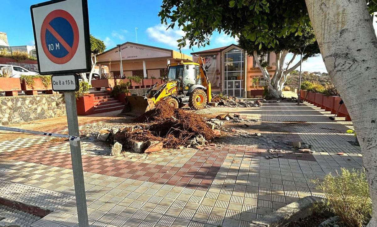 El comienzo de los trabajos previos.