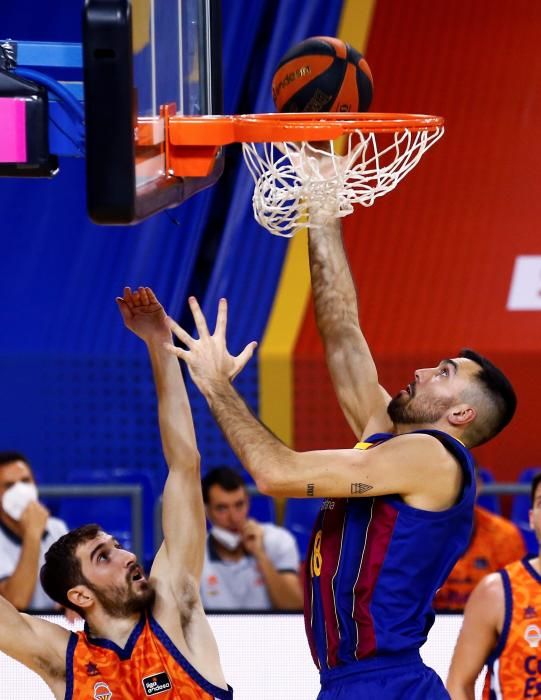 La victoria del Valencia Basket sobre el Barça
