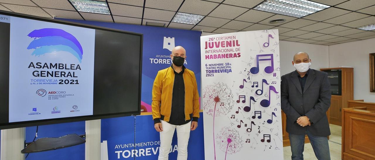 Imagen del cartel anunciador del Certamen Juvenil de Habaneras