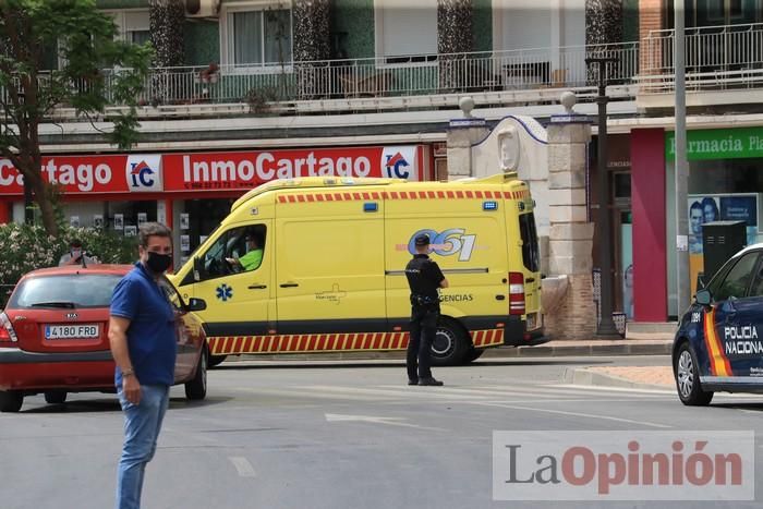 Explosión en una gasolinera de Cartagena