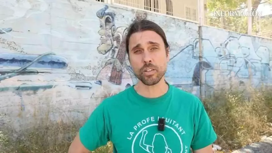 Álvaro Castaños, Portavoz de la Coordinadora de Asambleas Docentes de L’Alacantí, hace balance de la huelga educativa