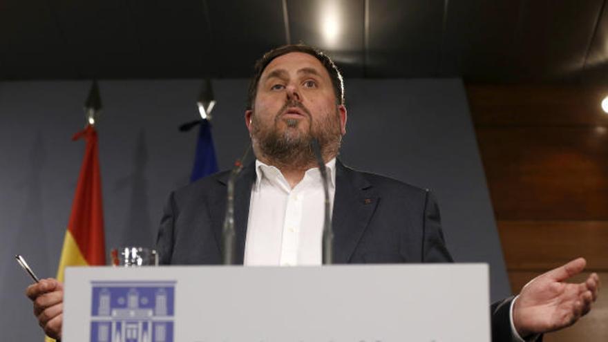 Junqueras reconoce que es "más fácil" dialogar hoy con el Gobierno