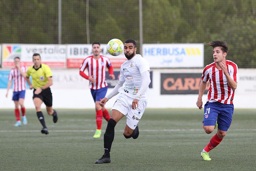 Partido de la Peña y el Atlético de Madrid B