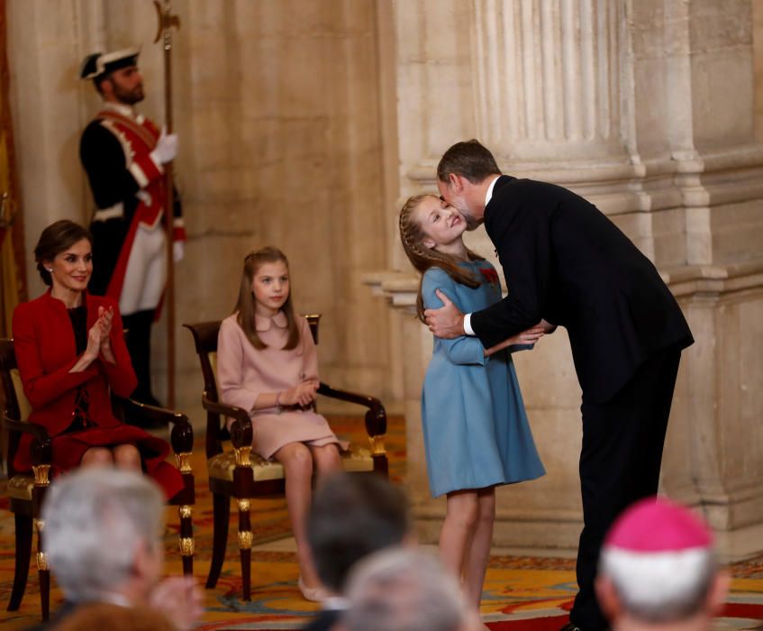 La Princesa Leonor recibe el Toisón de Oro