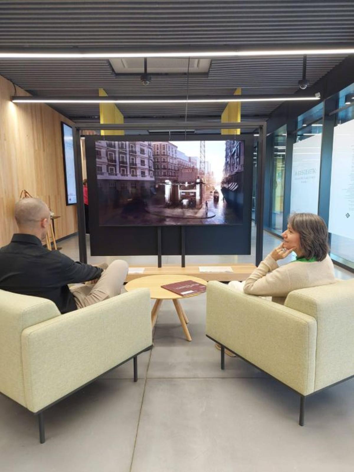 La exposición cuenta con varios recursos visuales para una mayor comprensión de los visitantes