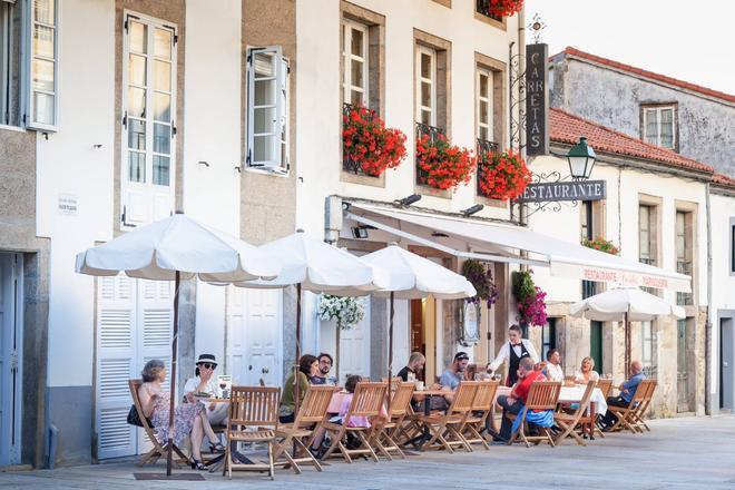 Terraza y gastronomía Santiago de Compostela