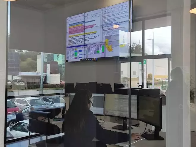 Málaga en alerta: la Junta recomienda el teletrabajo y restringe la movilidad por la borrasca Leonardo