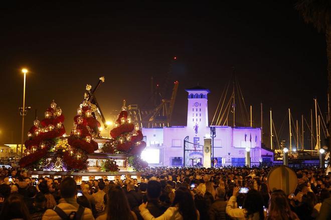 La Procesión del Encuentro en Cartagena, en imágenes