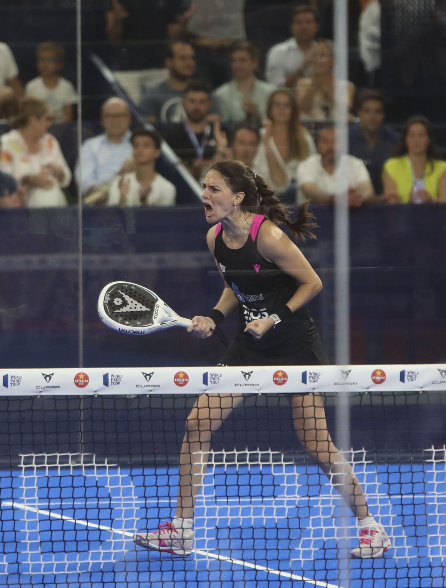 Final femenina del Estrella Damm Valencia Open en La Fonteta con Tamara Icardo