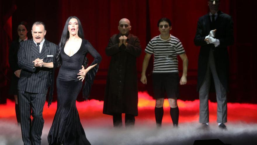 Una imagen del musical de La Familia Addams.