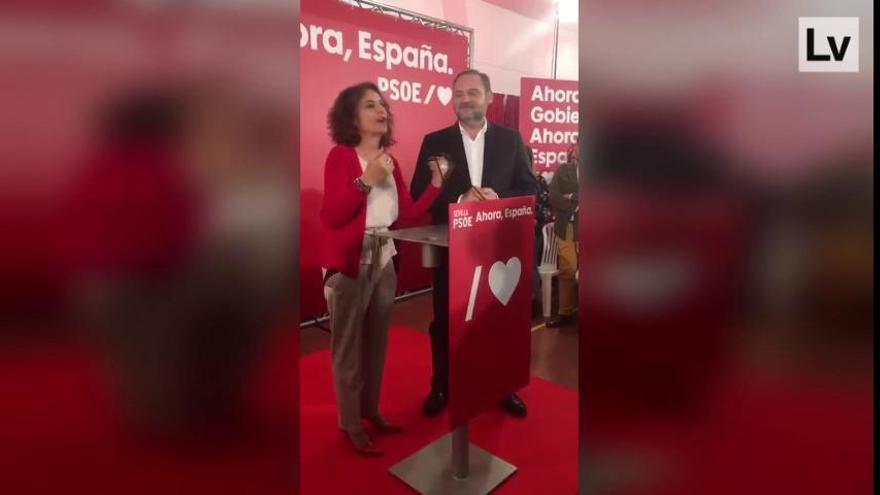 La declaración de amor de la ministra Montero a Ábalos