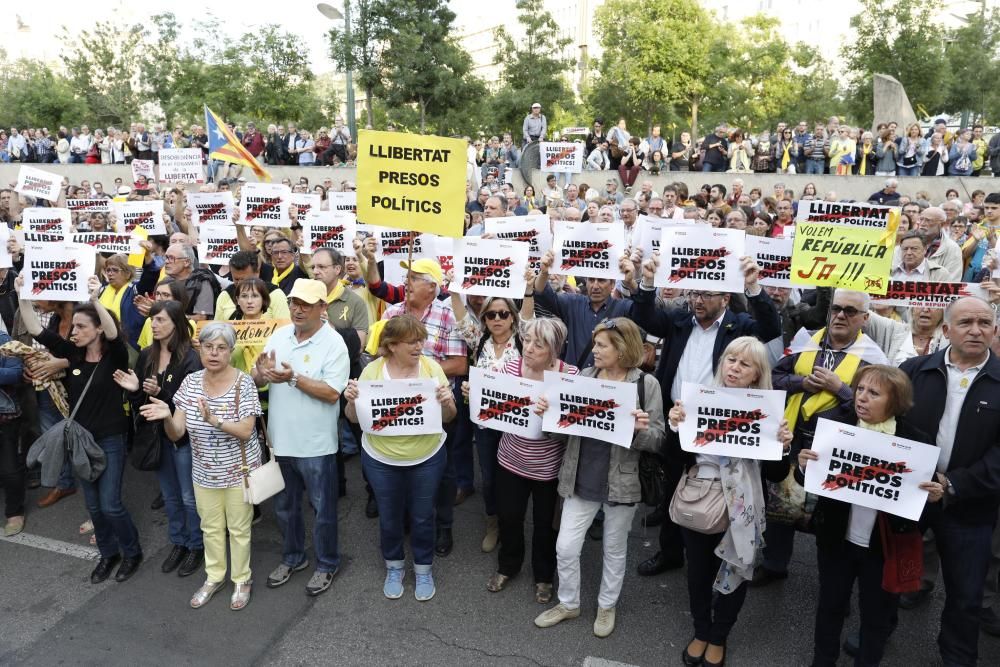 Manifestació a Girona