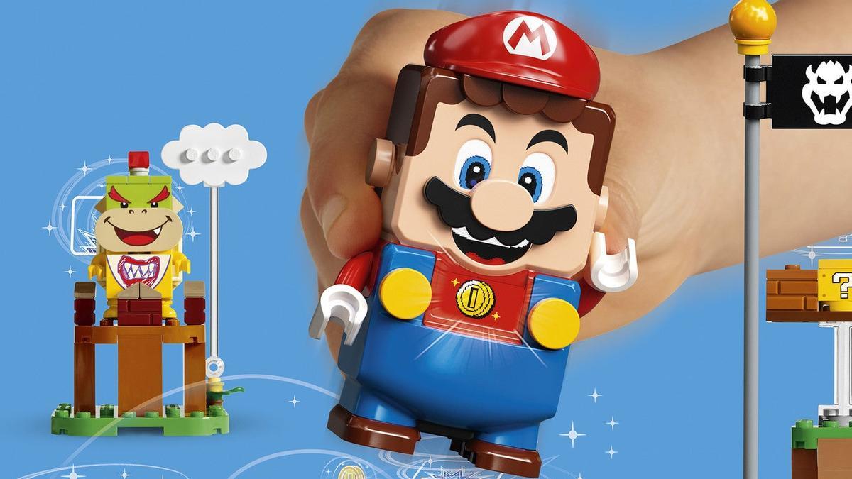 Te va a dejar loca el Super Mario de Lego (con el que puedes jugar de verdad)
