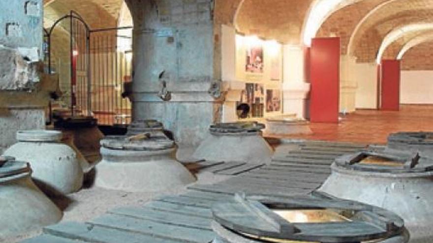 El Museo del Vino se encuentra en una antigua bodega.