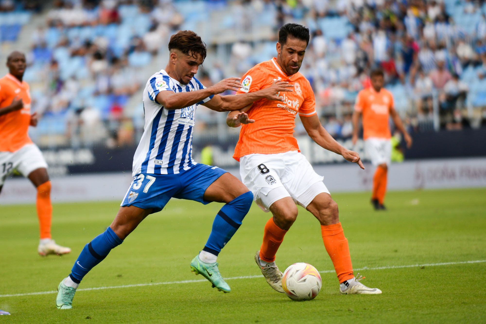 Las imágenes del Málaga CF - Fuenlabrada