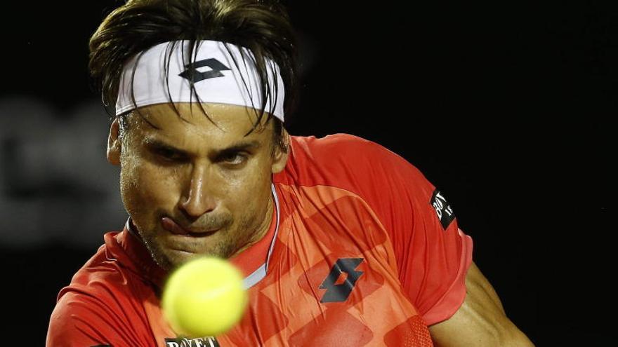 David Ferrer avanza a cuartos de final en Brasil.