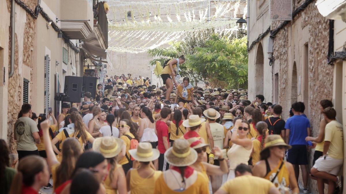 La fiesta de s'Embala't de Sencelles el domingo pasado.