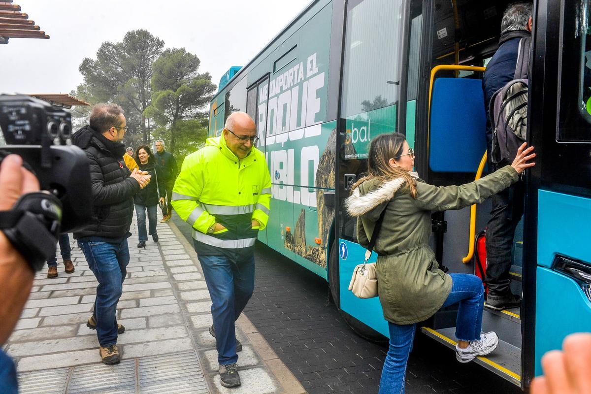 Entra en vigor la visita en guagua y con reserva previa para visitar el Roque Nublo