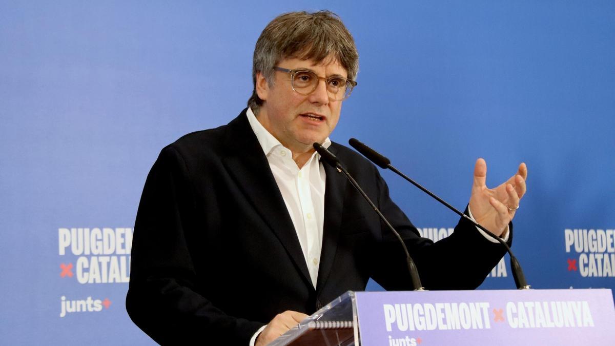 Puigdemont accuses Ella of going to Madrid in the middle of the season