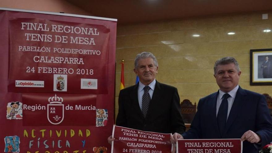 Alonso Gómez López y José Vélez en la presentación.