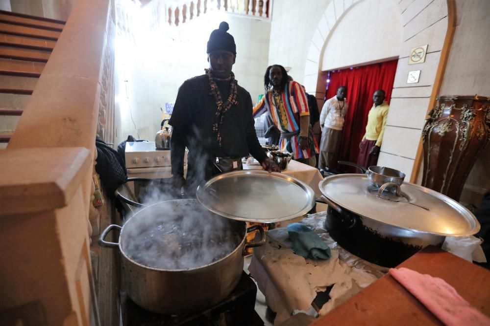 Fiesta de la comunidad senegalesa