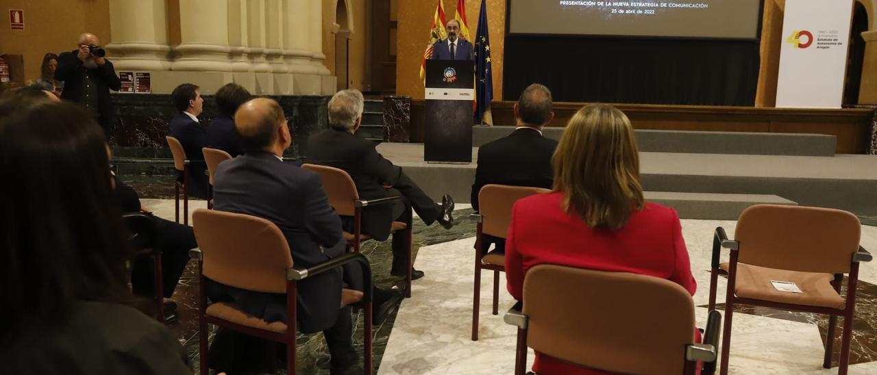 Presentación de la nueva campaña de promoción del Ternasco de Aragón.