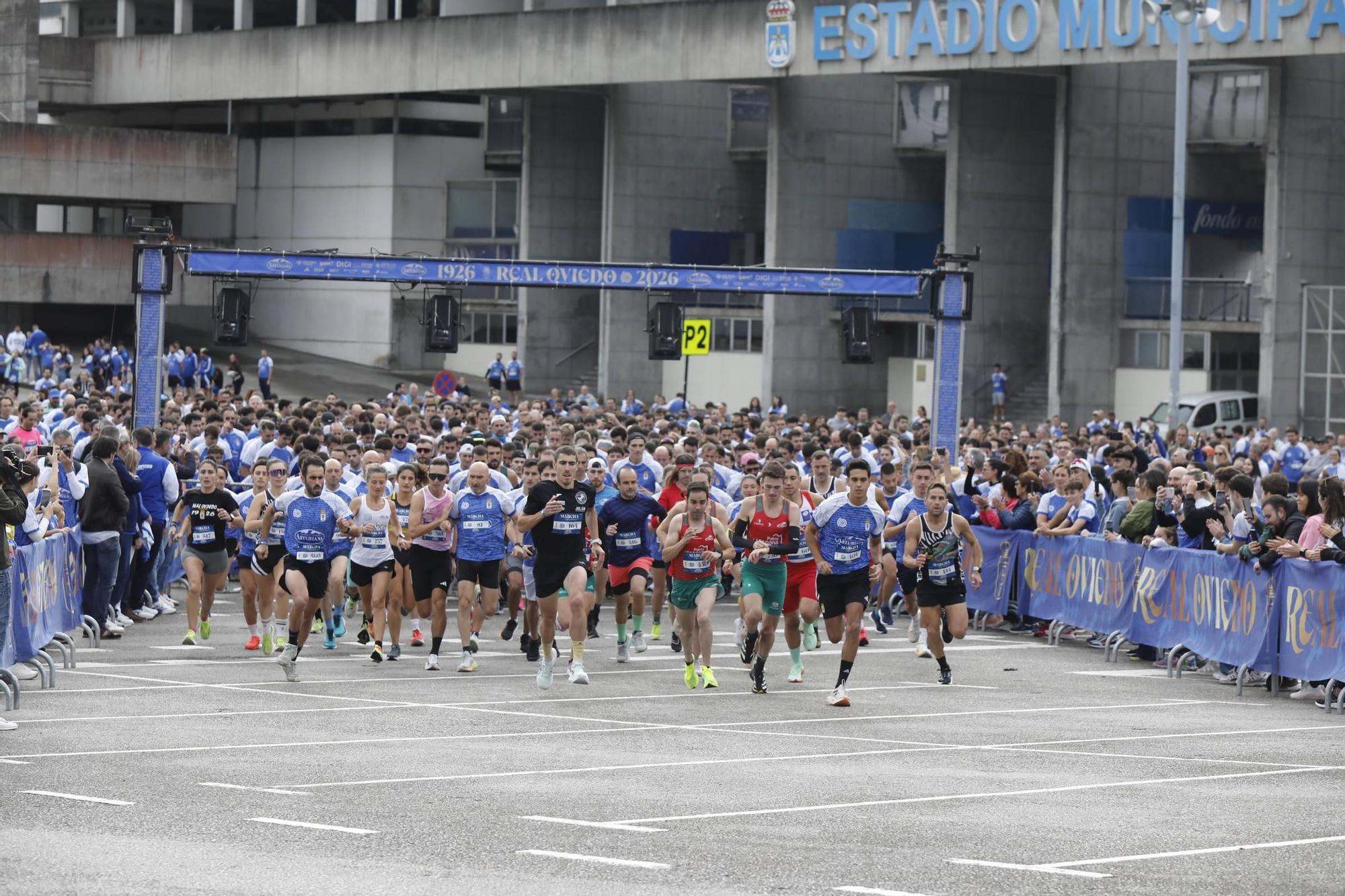 EN IMÁGENES: Así ha sido la carrera por el centenario del Real Oviedo