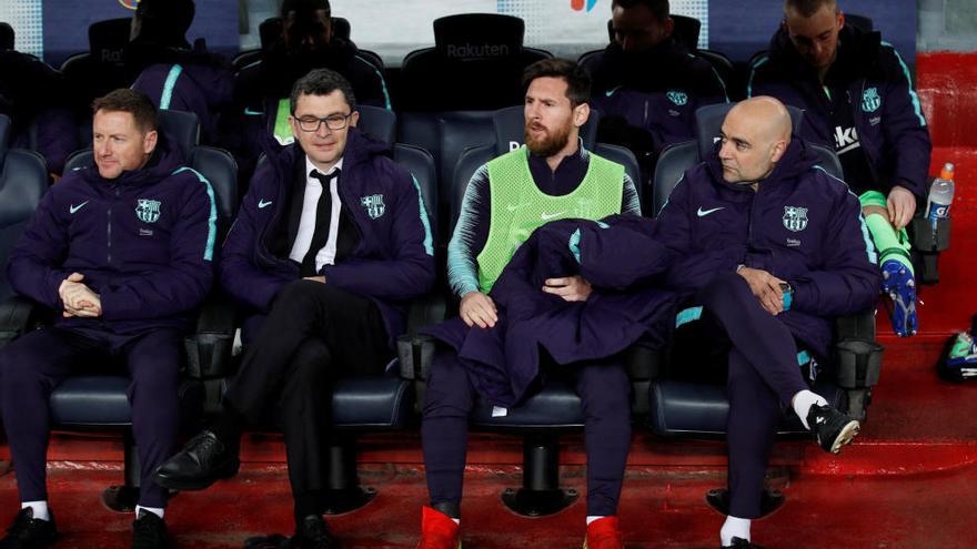 Messi rescata el Barça contra el Leganés