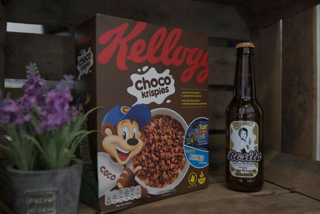 cerveza artesanal con sabor a choco krispies