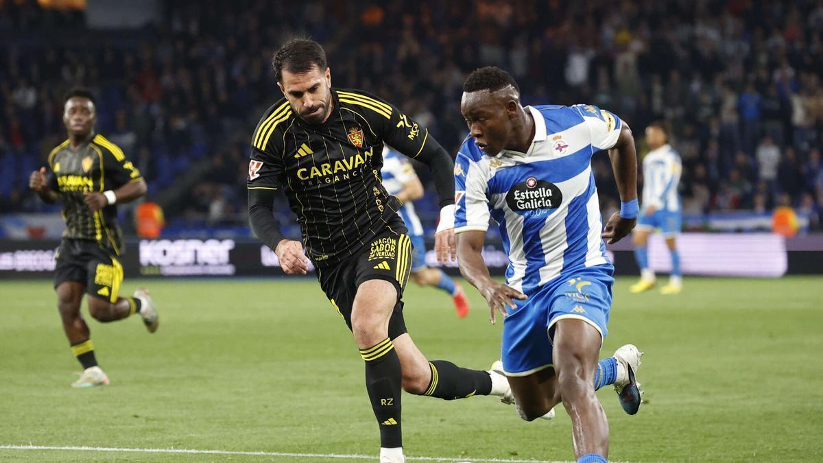 Deportivo de la Coruña-Zaragoza.